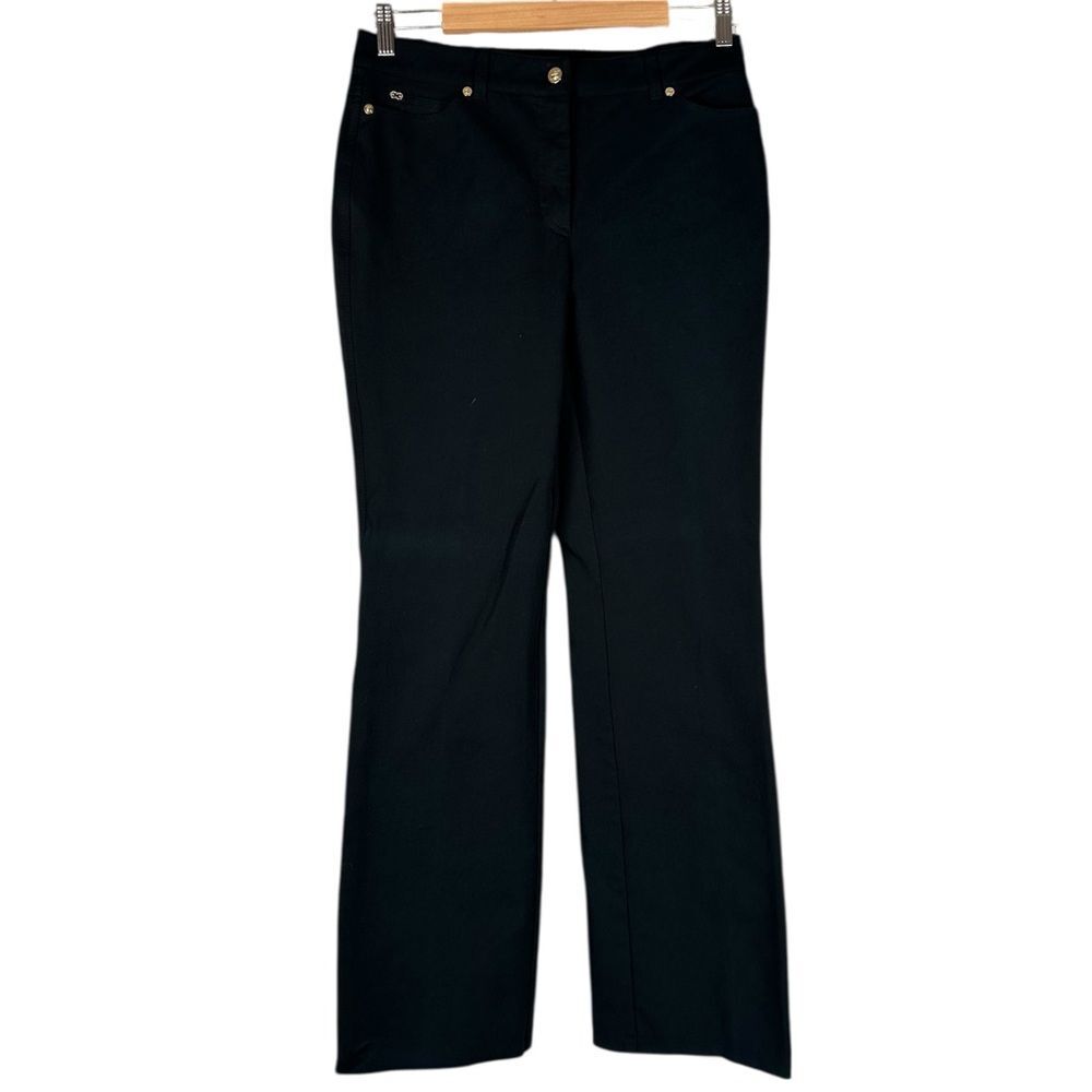 Escada Black Straight Leg High Rise 5-Pocket Pants Women’s Size 40/Medium